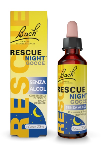 RESCUE ORIGINAL NIGHT SENZA ALCOL GOCCE 20 ML - Magnumfarma.it