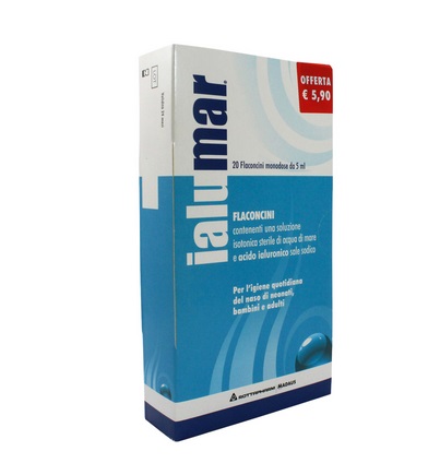 SOLUZIONE ISOTONICA IALUMAR 20 FLACONCINI MONODOSE 5 ML - Magnumfarma.it