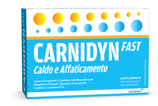 Carnidyn fast  20 Bustine magnesio e potassio - Magnumfarma.it