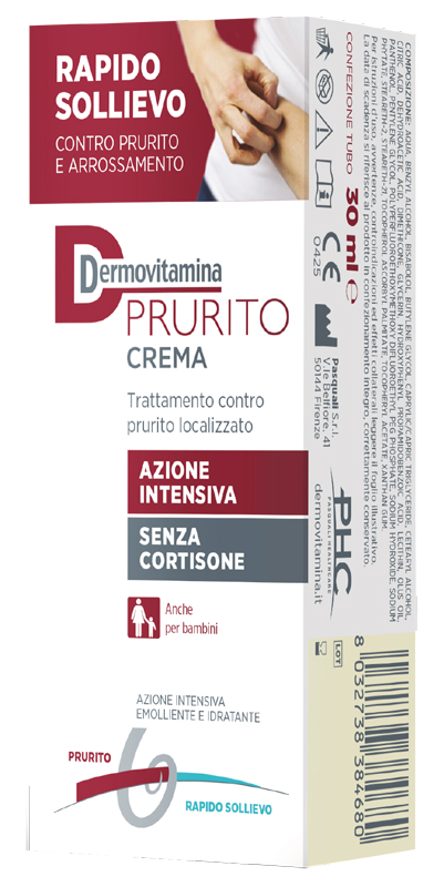 DERMOVITAMINA PRURITO CREMA AZIONE INTENSIVA SENZA CORTISONE 30 ML - Magnumfarma.it