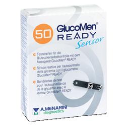 STRISCE MISURAZIONE GLICEMIA GLUCOMEN READY SENSOR 50 PEZZI - Magnumfarma.it