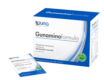 GUNAMINOFORMULA 24 BUSTINE 156 G - Magnumfarma.it
