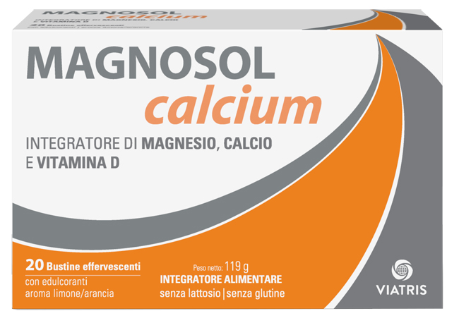 MAGNOSOL CALCIUM POLVERE EFFERVESCENTE 20 BUSTINE - Magnumfarma.it