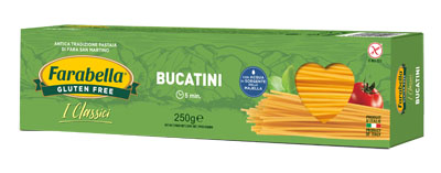 FARABELLA BUCATINI PASTA SENZA GLUTINE 250 G - Magnumfarma.it