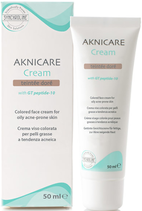 AKNICARE CREAM CREMA COLORATA TEINTEE DORE' 50 ML - Magnumfarma.it
