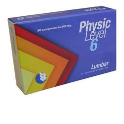 PHYSIC LEVEL 6 LUMBAR 30 COMPRESSE 800 MG - Magnumfarma.it