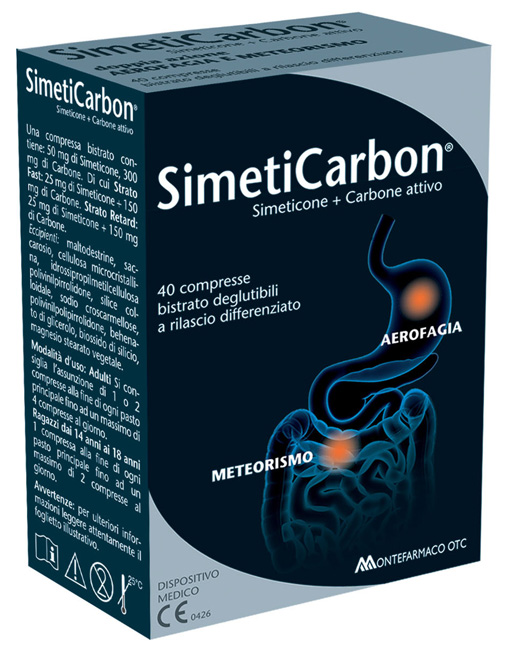 SIMETICARBON 40 COMPRESSE - Magnumfarma.it