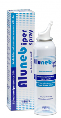 ALUNEB SOLUZIONE IPERTONICA 3% SPRAY NASALE 125 ML - Magnumfarma.it