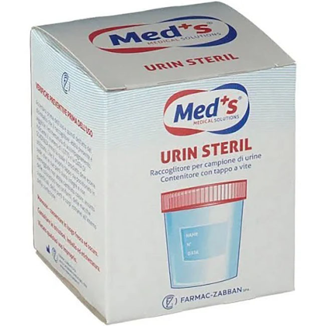CONTENITORE MEDS URINA STERILE SOTTOVUOTO 120 ML - Magnumfarma.it