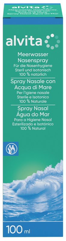 SPRAY NASALE ALVITA CON ACQUA DI MARE 100 ML - Magnumfarma.it