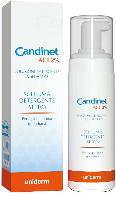 CANDINET ACT 2% SCHIUMA DETERGENTE ATTIVA 150 ML - Magnumfarma.it