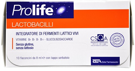 PROLIFE LACTOBACILLI 10 FLACONCINI 8 ML - Magnumfarma.it