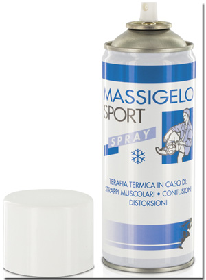 GHIACCIO ISTANTANEO MASSIGELO SPORT BOMBOLETTA SPRAY 400ML - Magnumfarma.it