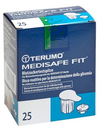 DISCO PER LA DETERMINAZIONE DELLA GLICEMIA MEDISAFE FIT 25 PEZZI - Magnumfarma.it