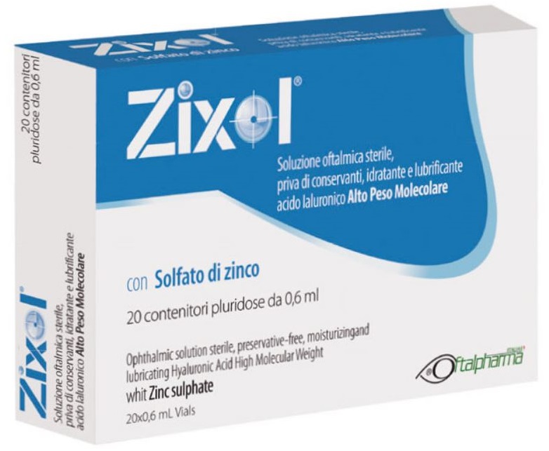 GOCCE OCULARI ZIXOL 20 FLACONCINI 0,6 ML - Magnumfarma.it