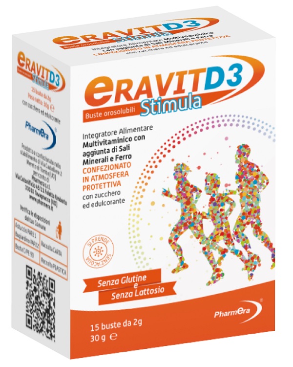 ERAVIT D3 STIMULA 15 BUSTINE STICK PACK 2 G - Magnumfarma.it