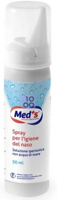SPRAY MEDS IPERTONICO ACQUA NASO 50 ML - Magnumfarma.it