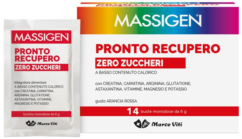 MASSIGEN PRONTO RECUPERO ZERO ZUCCHERI 14 BUSTINE - Magnumfarma.it
