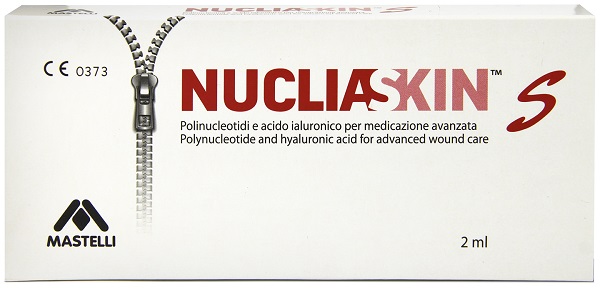 NUCLIASKIN S MEDICAZIONE AVANZATA BIOATTIVA TRATTAMENTO ULCERE E LESIONI CUTANEE FIALA-SIRINGA DA 2 ML - Magnumfarma.it