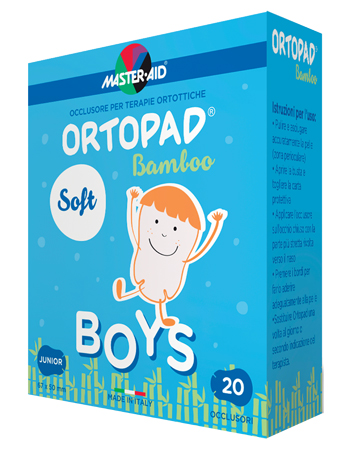 CEROTTO OCULARE PER ORTOTTICA ORTOPAD SOFT BOYS JUNIOR 20 PEZZI - Magnumfarma.it