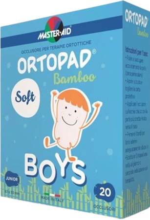 CEROTTO OCULARE PER ORTOTTICA ORTOPAD SOFT BOYS REGULAR 20 PEZZI - Magnumfarma.it