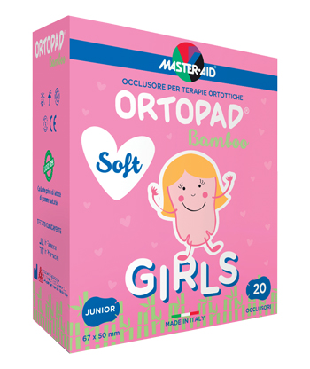 CEROTTO OCULARE PER ORTOTTICA ORTOPAD SOFT GIRLS JUNIOR 20 PEZZI - Magnumfarma.it