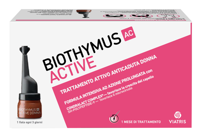 BIOTHYMUS AC ACTIVE TRATTAMENTO ATTIVO ANTICADUTA DONNA 10 FIALE - Magnumfarma.it