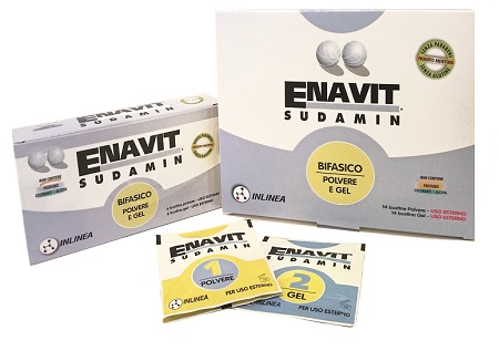 ENAVIT SUDAMIN BIFASICO 6 BUSTINE POLVERE + 6 BUSTINE GEL - Magnumfarma.it