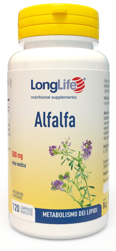 LONGLIFE ALFALFA 120 COMPRESSE RIVESTITE - Magnumfarma.it