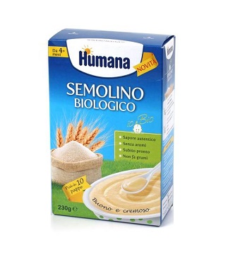 HUMANA SEMOLINO BIOLOGICO 230 G - Magnumfarma.it