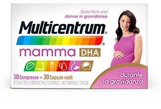 MULTICENTRUM MAMMA DHA 30 COMPRESSE + 30 CAPSULE - Magnumfarma.it