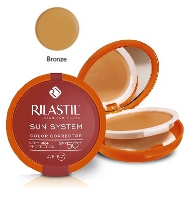 RILASTIL SUN SYSTEM PHOTO PROTECTION THERAPY SPF50+ COMPATTO BRONZE 10 ML - Magnumfarma.it