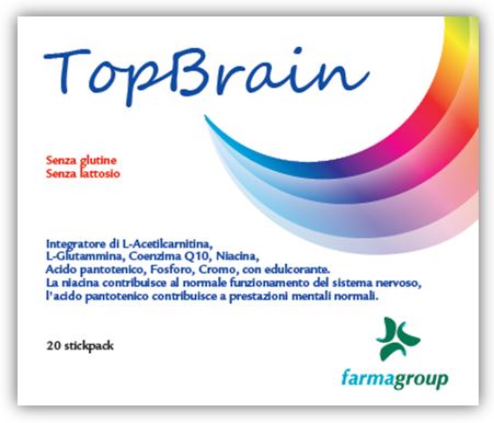 TOPBRAIN 20 STICK 4,5 G - Magnumfarma.it