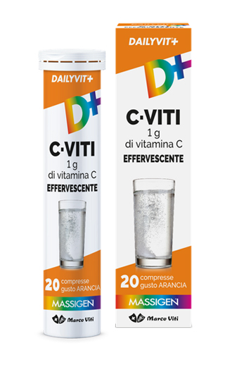 MASSIGEN VITAMINA C 1G EFFERVESCENTE 20 COMPRESSE - Magnumfarma.it