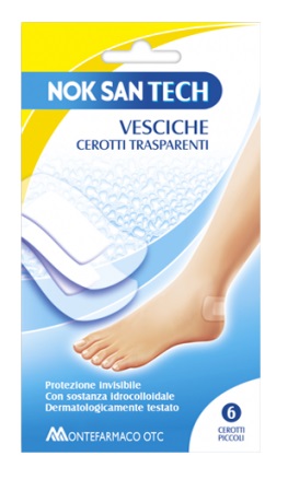 NOK SAN TECH CEROTTO VESCICALE PICCOLO 6 PEZZI - Magnumfarma.it