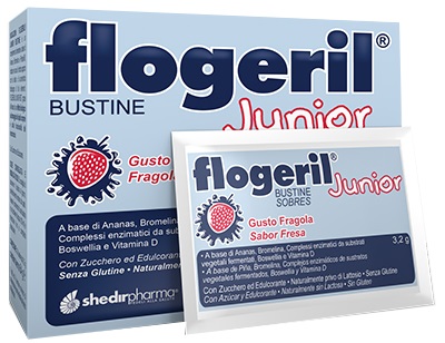 FLOGERIL JUNIOR FRAGOLA 20 BUSTINE - Magnumfarma.it