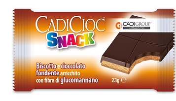 CADICIOC SNACK FONDENTE 1 BARRETTA MONOPORZIONE - Magnumfarma.it