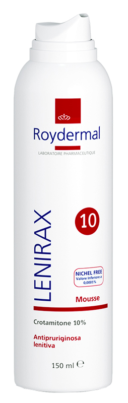 LENIRAX 10 MOUSSE DERMATOLOGICA CROTAMITONE 10% 150 ML - Magnumfarma.it