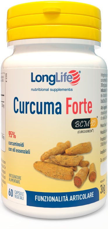 LONGLIFE CURCUMA FORTE 60 CAPSULE VEGETALI - Magnumfarma.it