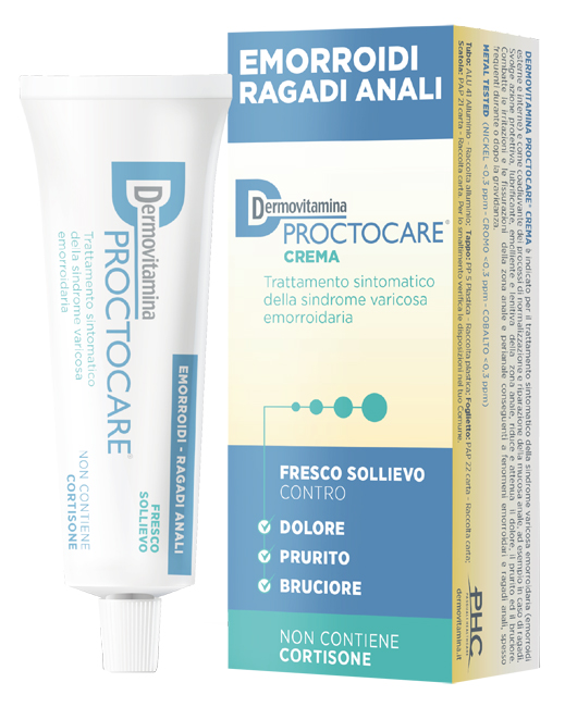 DERMOVITAMINA PROCTOCARE CREMA EMORROIDI RAGADI ANALI 30 ML CON CANNULA - Magnumfarma.it