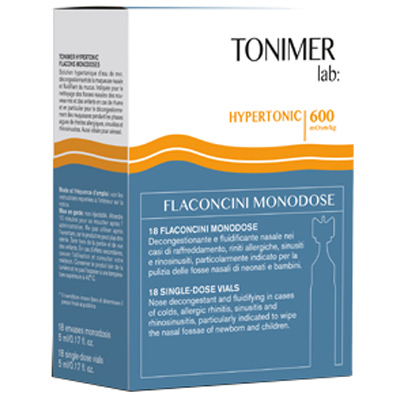 TONIMER LAB HYPERTONIC 18 FLACONCINI MONODOSE - Magnumfarma.it