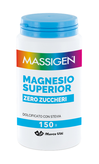 MASSIGEN MAGNESIO SUPERIOR ZERO ZUCCHERI 150 G - Magnumfarma.it