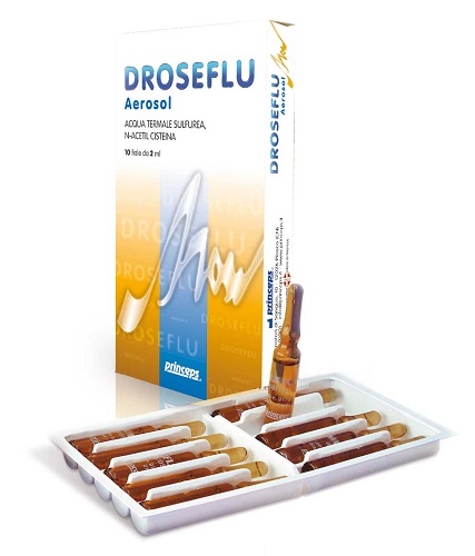 DROSEFLU FIALE AEROSOL ACQUA TERMALE SULFUREA 10 FIALE DA 2 ML - Magnumfarma.it