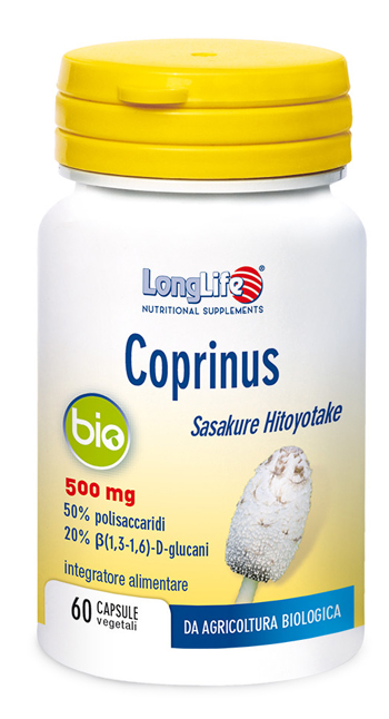 LONGLIFE COPRINUS BIO 60 CAPSULE - Magnumfarma.it