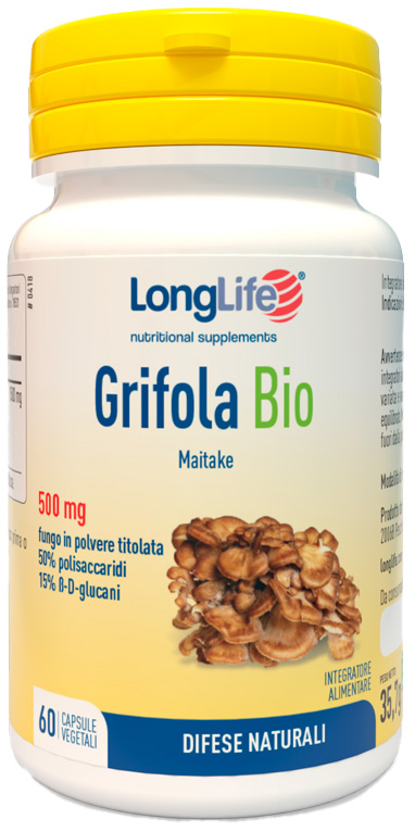 LONGLIFE GRIFOLA BIO 60 CAPSULE VEGETALI - Magnumfarma.it