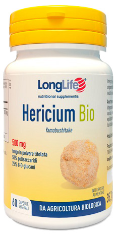 LONGLIFE HERICIUM BIO 60 CAPSULE VEGETALI - Magnumfarma.it
