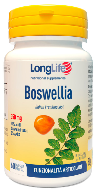 LONGLIFE BOSWELLIA 60 CAPSULE VEGETALI - Magnumfarma.it