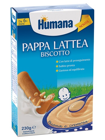 HUMANA PAPPA LATTEA BISCOTTO 230 G - Magnumfarma.it