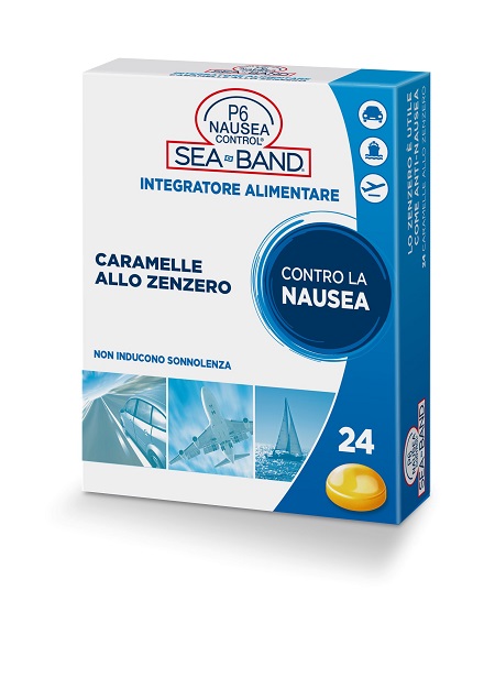 P6 NAUSEA CONTROL CARAMELLE ANTI NAUSEA VIAGGIO ALLO ZENZERO 24 PEZZI - Magnumfarma.it