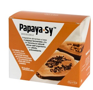 PAPAYA-SY 20 BUSTINE 92 G POLVERE OROSOLUBILE - Magnumfarma.it